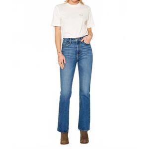 NEW NOEND celine high rise boot cut jeans in cripple creek